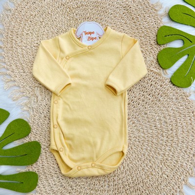 Body Kimono M/l Amarelo Torrado